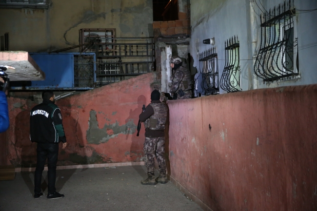 İstanbul'da uyuşturucu operasyonu